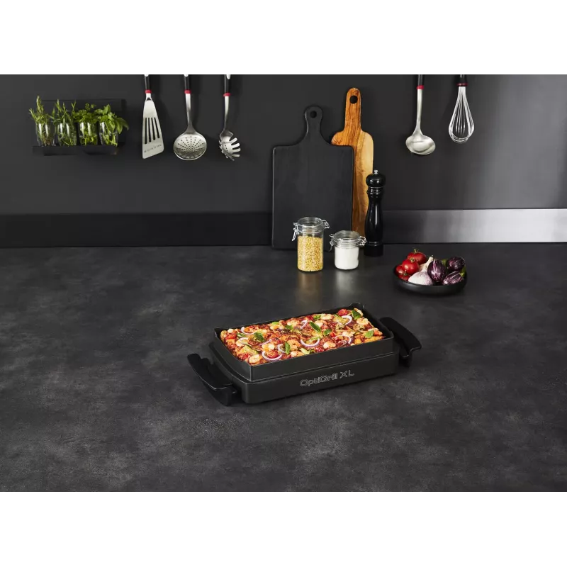 Tefal XA7278 bakplaat/-vorm grill rechthoekig OptiGrill+ XL