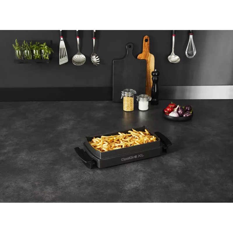 Tefal XA7278 bakplaat/-vorm grill rechthoekig OptiGrill+ XL