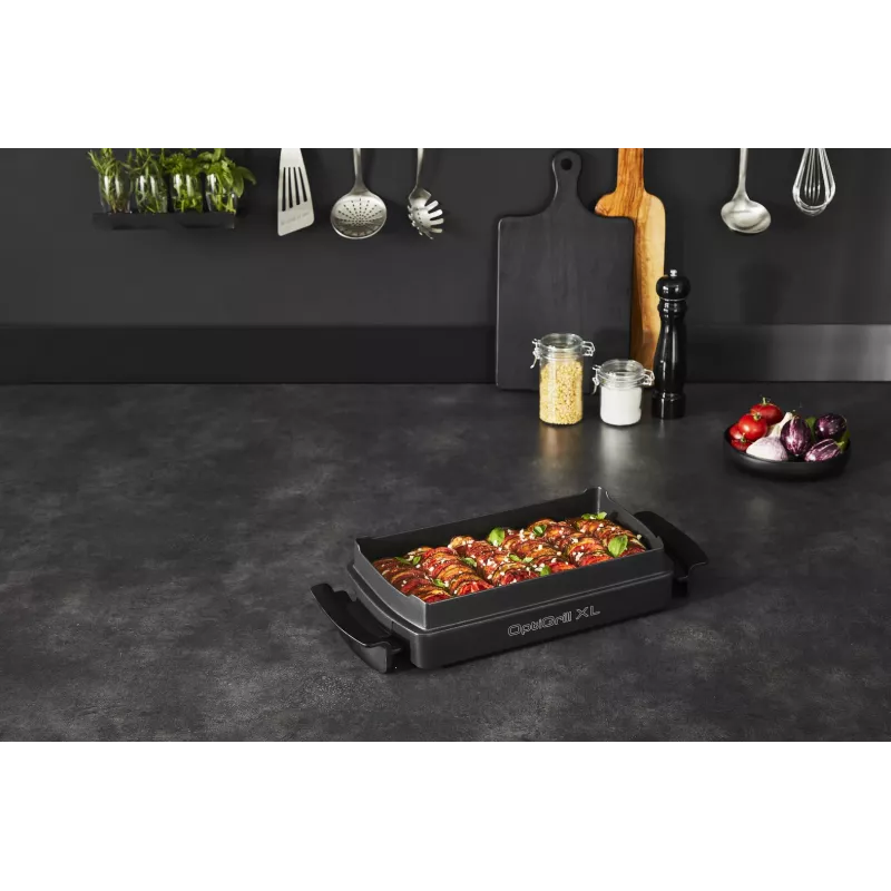 Tefal XA7278 bakplaat/-vorm grill rechthoekig OptiGrill+ XL