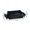 Tefal XA7278 bakplaat/-vorm grill rechthoekig OptiGrill+ XL