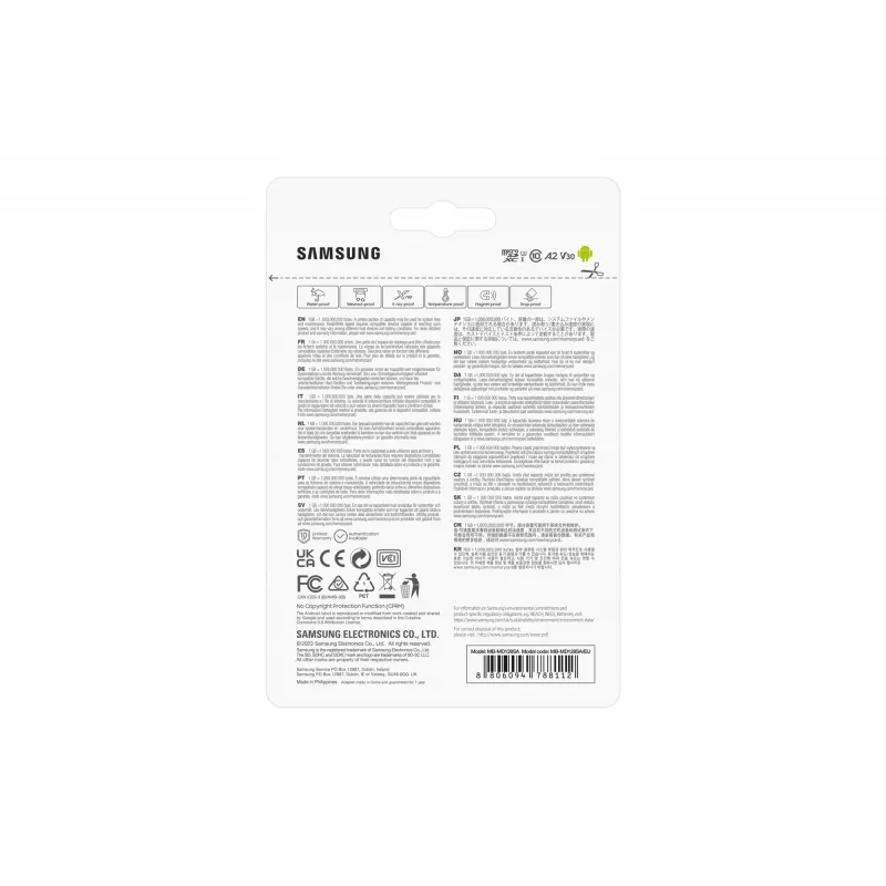 Samsung MB-MD128SA/EU geheugenkaart 128 GB MicroSDXC UHS-I Class 10