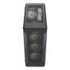 GENESIS Irid 505 ARGB midi tower zwart, transparant