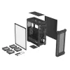 GENESIS Irid 505 ARGB midi tower zwart, transparant