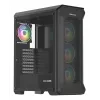 GENESIS Irid 505 ARGB midi tower zwart, transparant