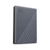 WESTERN DIGITAL draagbare harde schijf - My Passport - 2 TB - USB-C/A 3.2 Gen 1 - grijs
