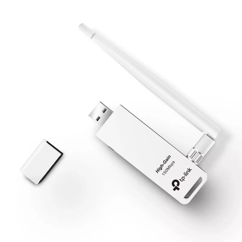TP-Link TL-WN722N netwerkadapter, WLAN 150 Mbit/s, USB, Wi-Fi 4, 2,4 GHz