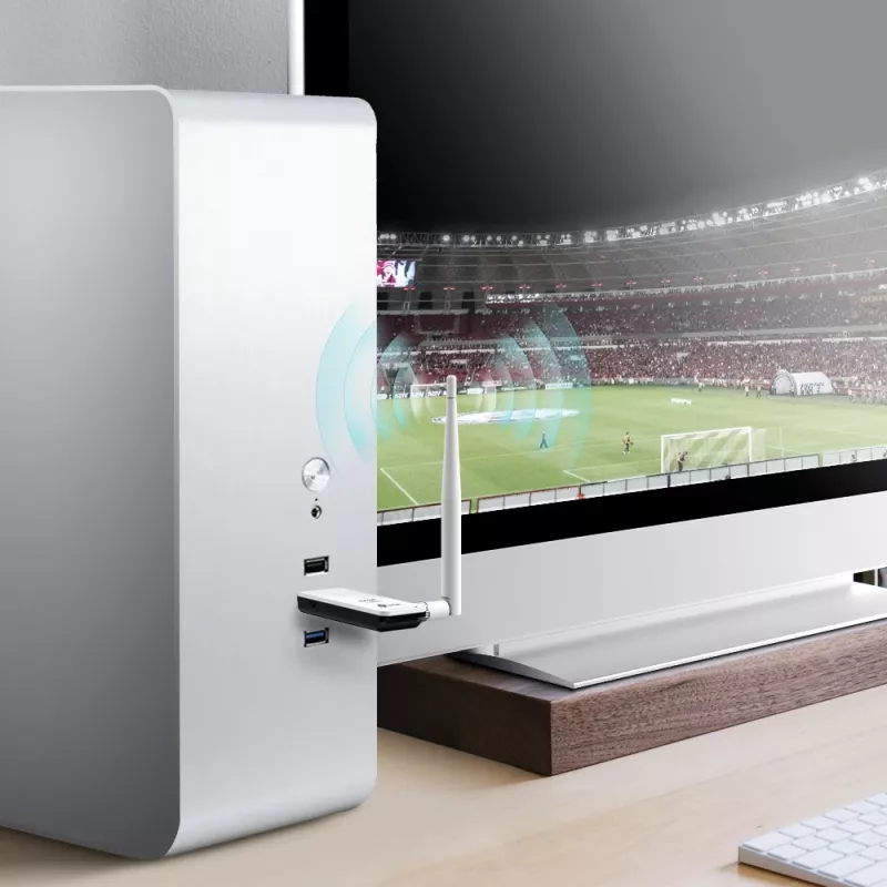 TP-Link TL-WN722N netwerkadapter, WLAN 150 Mbit/s, USB, Wi-Fi 4, 2,4 GHz