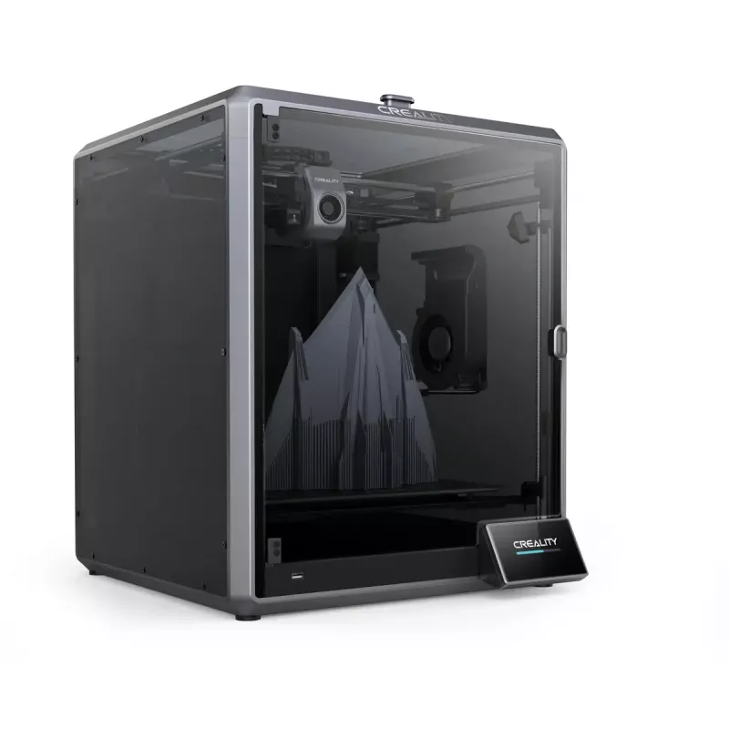 3D-printer Creality K1 Max – bouwvolume 300×300×300 mm, laagdikte 0,10–0,35 mm, touchbediening, zwart