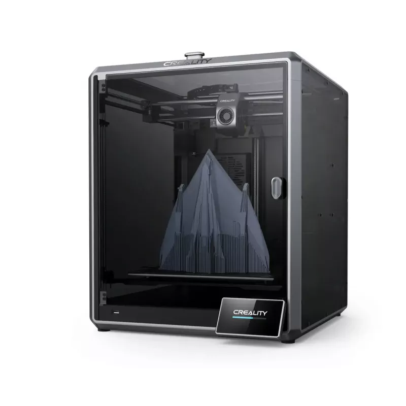 3D-printer Creality K1 Max – bouwvolume 300×300×300 mm, laagdikte 0,10–0,35 mm, touchbediening, zwart