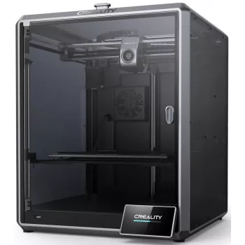 3D-printer Creality K1 Max – bouwvolume 300×300×300 mm, laagdikte 0,10–0,35 mm, touchbediening, zwart