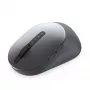 DELL Pro Plus muis - MS5320W, rechtshandig, optisch, RF draadloos + Bluetooth, 1600 DPI, grijs, titanium