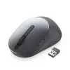DELL Pro Plus muis - MS5320W, rechtshandig, optisch, RF draadloos + Bluetooth, 1600 DPI, grijs, titanium