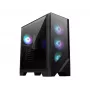MSI MAG FORGE 321R AIRFLOW computerbehuizing midi tower zwart, transparant