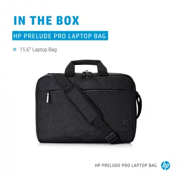 Messenger-tas HP Prelude Pro 15,6 inch laptoptas, stof, grijs, geschikt voor maximaal 39,6 cm, gewicht 380 g