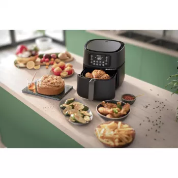 Philips 5000 serie Airfryer HD9285/90 XXL Connected, heteluchtfriteuse, 7,2 L, 1,4 kg, Rapid Air, 40 °C, 200 °C