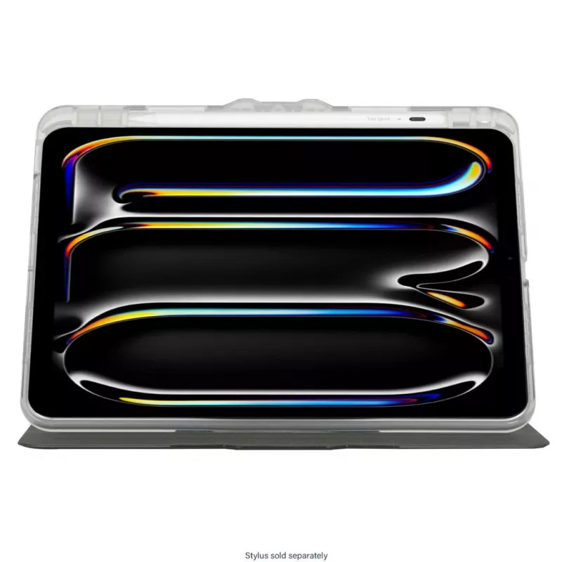 Targus THZ953GL VersaVu Clear Case folio-tablethoes 27,9 cm (11 inch) voor iPad Air 11 / 10,9 en iPad Pro 11, PC/TPU, transparant
