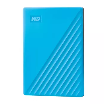 WESTERN DIGITAL harde schijf – My Passport – 2 TB – USB-A/C 3.2 Gen 1 – blauw