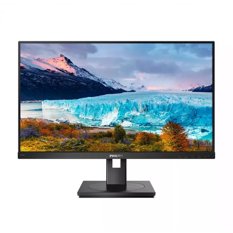 Philips S Line 275S1AE/00 computermonitor 68,6 cm (27 inch) 2560 x 1440 pixel 2K Ultra HD LCD zwart