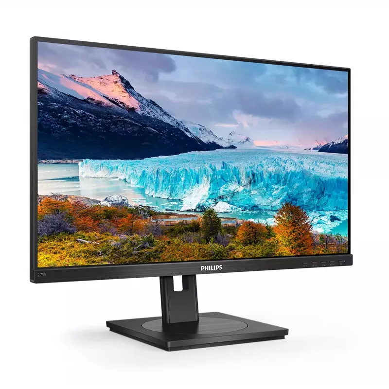 Philips S Line 275S1AE/00 computermonitor 68,6 cm (27 inch) 2560 x 1440 pixel 2K Ultra HD LCD zwart