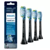 Philips C3 Premium Plaque Defence HX9044/33 4x zwart sonische tandenborstelkoppen
