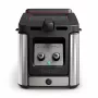 Tefal Clear Duo FR600D enkel 0,65 L tafelmodel 2000 W friteuse zwart, roestvrij staal