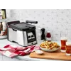 Tefal Clear Duo FR600D10 friteuse, 3,5 l, 2000 W, roestvrij staal/zwart