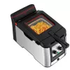 Tefal Clear Duo FR600D10 friteuse, 3,5 l, 2000 W, roestvrij staal/zwart