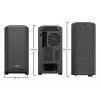 PC-behuizing be quiet! Silent Base 601 midi tower zwart