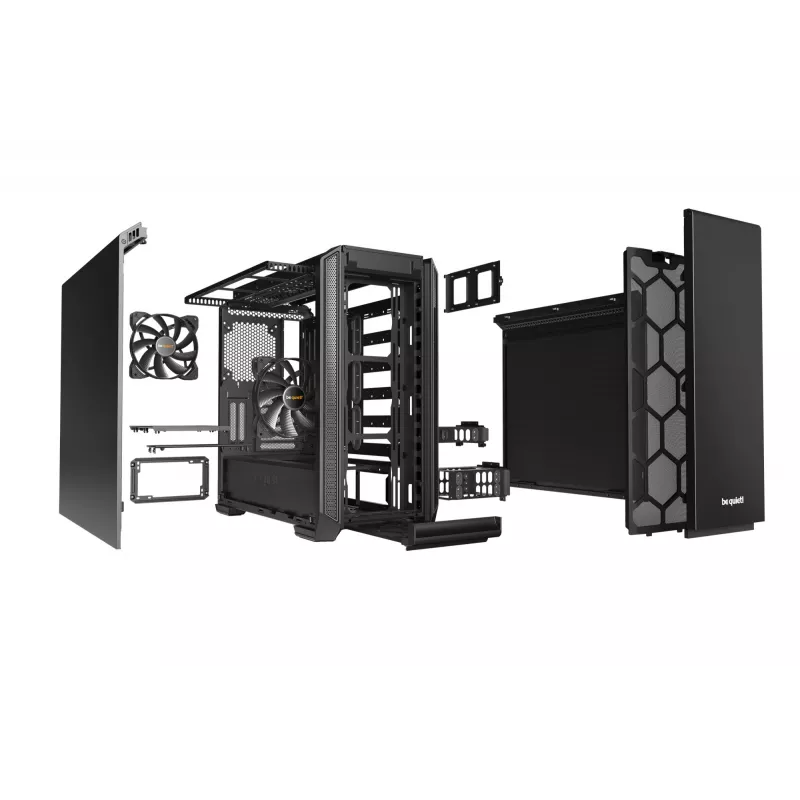 PC-behuizing be quiet! Silent Base 601 midi tower zwart