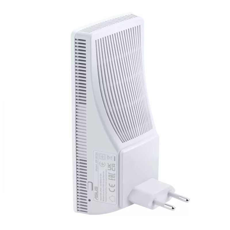 ASUS RP-BE58 dualband (2,4 GHz / 5 GHz) Wi-Fi 7 (802.11be) wit 1 intern, EU-stekker