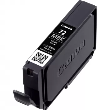 Canon PGI-72MBK matzwart inktpatroon, standaardbereik, matzwart, kleurstofinkt, 1 stuks, 1640 pagina's
