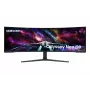 Samsung G95NC computermonitor 144,8 cm (57 inch) 7680 x 2160 pixel Dual UHD LED zwart, wit