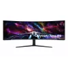 Samsung G95NC computermonitor 144,8 cm (57 inch) 7680 x 2160 pixel Dual UHD LED zwart, wit