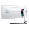 Samsung G95NC computermonitor 144,8 cm (57 inch) 7680 x 2160 pixel Dual UHD LED zwart, wit