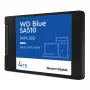 WESTERN DIGITAL SSD - WD Blue SA510 - 4TB - SATA 6Gb/s - 2,5 inch - 7 mm behuizing