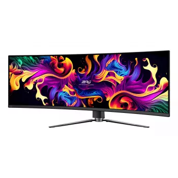 MSI MPG 491CQP QD-OLED computermonitor 124,5 cm (49 inch) 5120 x 1440 pixel DQHD zwart