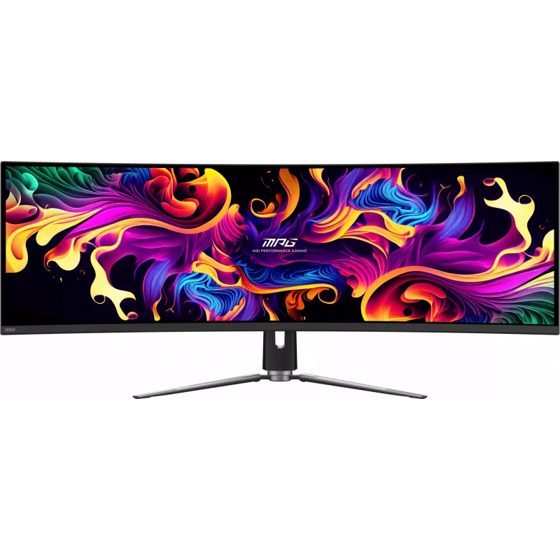 MSI MPG 491CQP QD-OLED computermonitor 124,5 cm (49 inch) 5120 x 1440 pixel DQHD zwart
