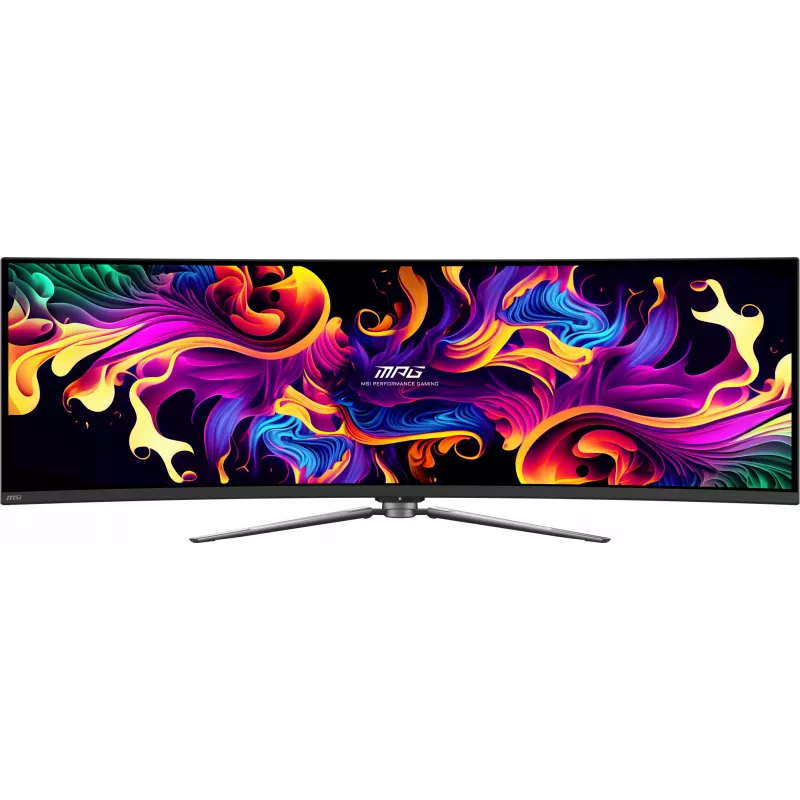 MSI MPG 491CQP QD-OLED computermonitor 124,5 cm (49 inch) 5120 x 1440 pixel DQHD zwart