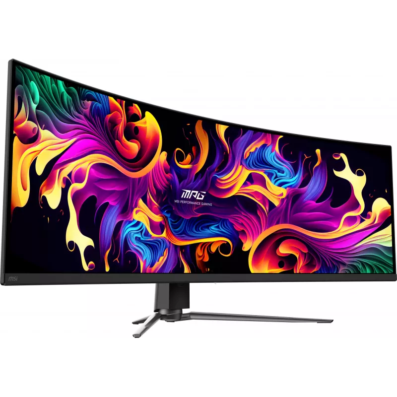 MSI MPG 491CQP QD-OLED computermonitor 124,5 cm (49 inch) 5120 x 1440 pixel DQHD zwart