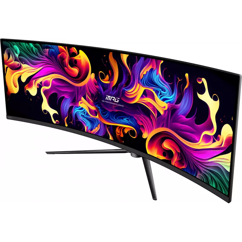MSI MPG 491CQP QD-OLED computermonitor 124,5 cm (49 inch) 5120 x 1440 pixel DQHD zwart