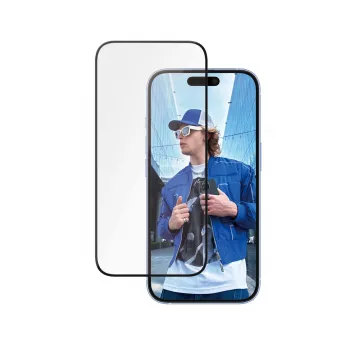 PanzerGlass ® Ceramic Screen Protector iPhone 16 | 15 | Ultra-Wide Fit met EasyAligner