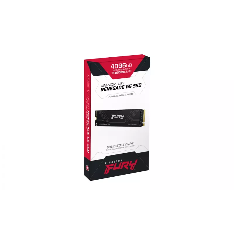 SSD Kingston Technology 4 TB M.2 2280 NVMe FURY RENEGADE G5