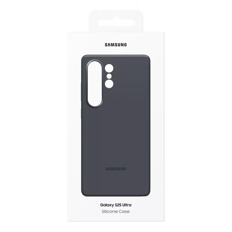 Samsung EF-PS938CBEGWW siliconen hoesje voor Galaxy S25 Ultra, zwart