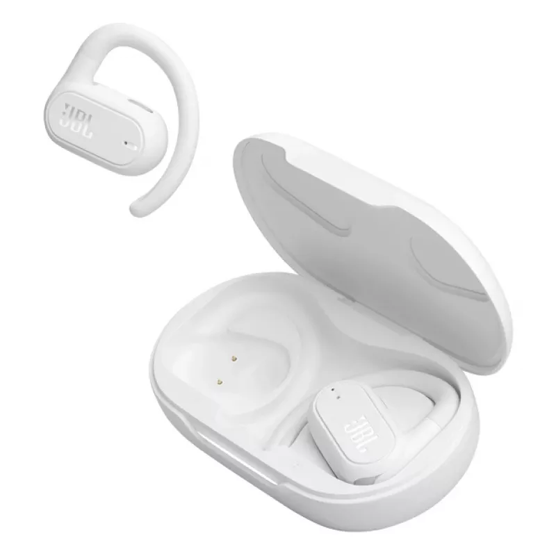 JBL Soundgear Sense koptelefoon True Wireless Stereo (TWS) oorbugel gesprekken/muziek USB Type-C Bluetooth wit