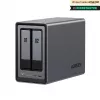 Ugreen NASync DXP2800 NAS-systeem 2-bay compact Intel® N N100 8 GB DDR5 0 TB UGOS Pro zwart