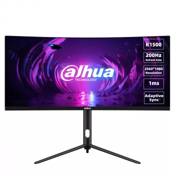 Dahua Technology LM30-E330CA computermonitor 76,2 cm (30 inch) 2560 x 1080 pixels UltraWide Full HD LCD zwart, rood
