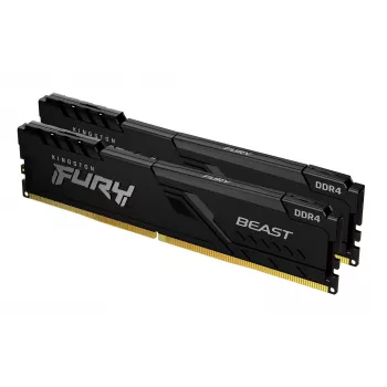 Kingston Technology FURY Beast 16 GB 3600MT/s DDR4 CL17 DIMM (set van 2) zwart