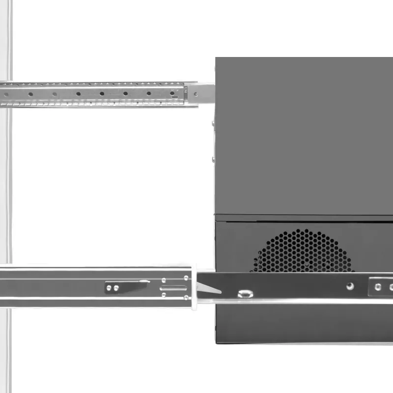 RMS05-22 zilverkleurig stalen rack SilverStone