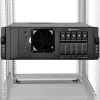 RMS05-22 zilverkleurig stalen rack SilverStone