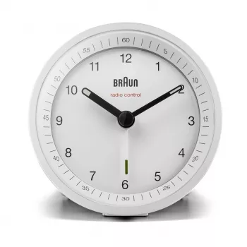 Braun BC07W-DCF quartzwekker wit
